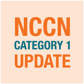 NCCN category 1 update