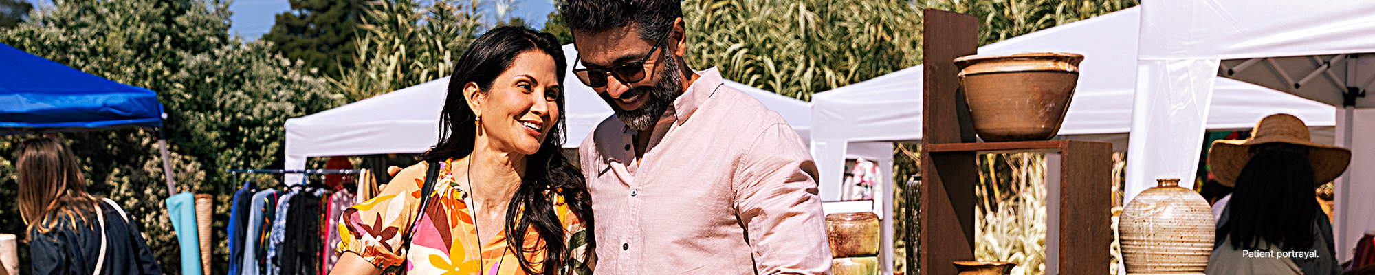 Kisqali patient portrayal.