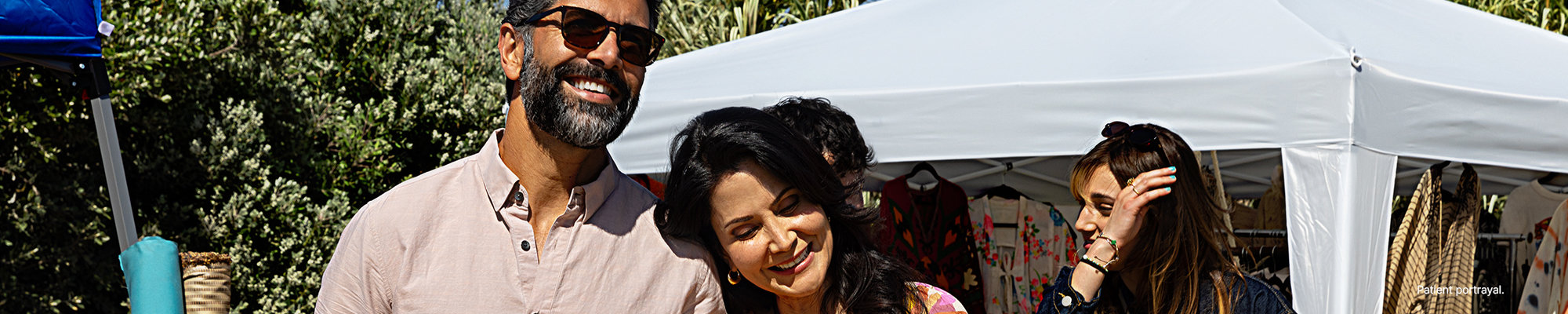 Kisqali patient portrayal.