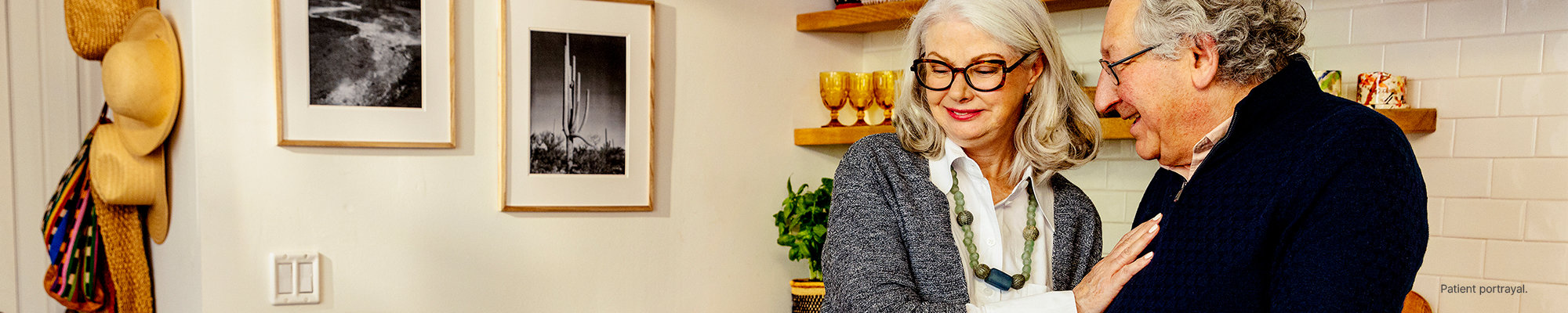 Kisqali patient portrayal.