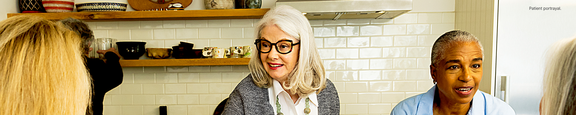 Kisqali patient portrayal.