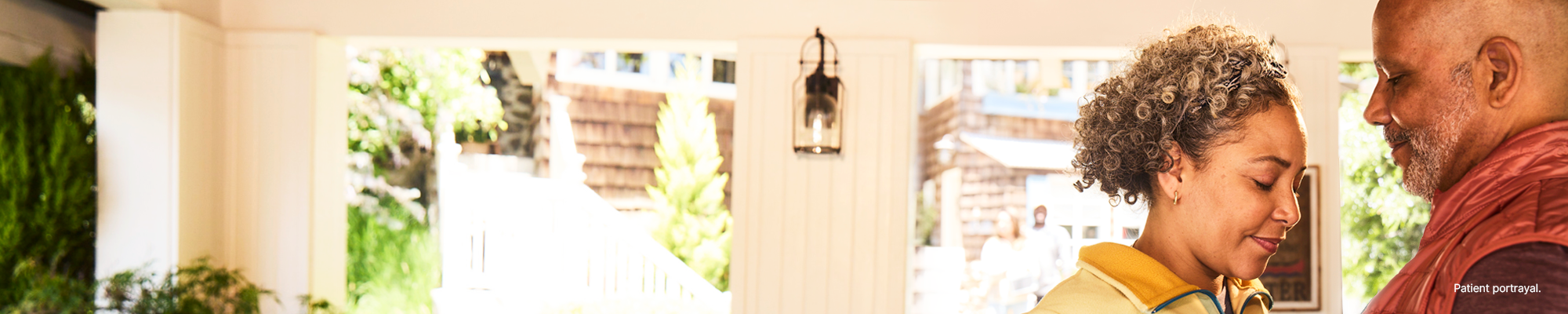 Kisqali patient portrayal.