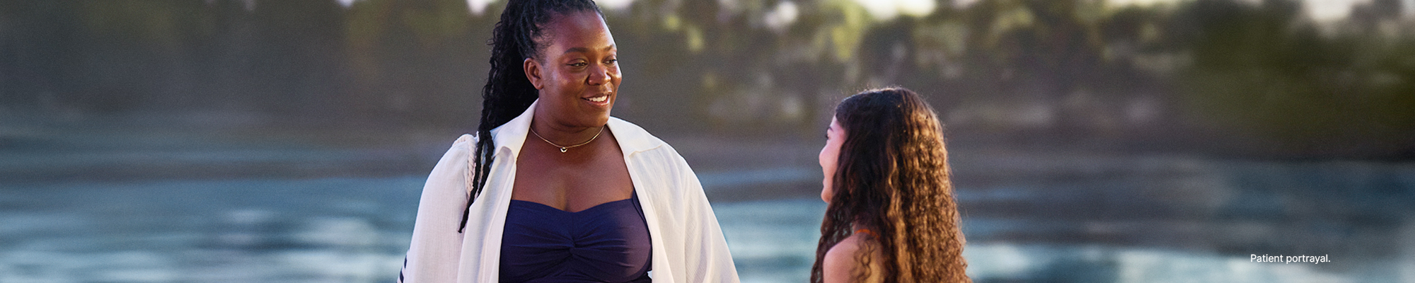 Kisqali patient portrayal.