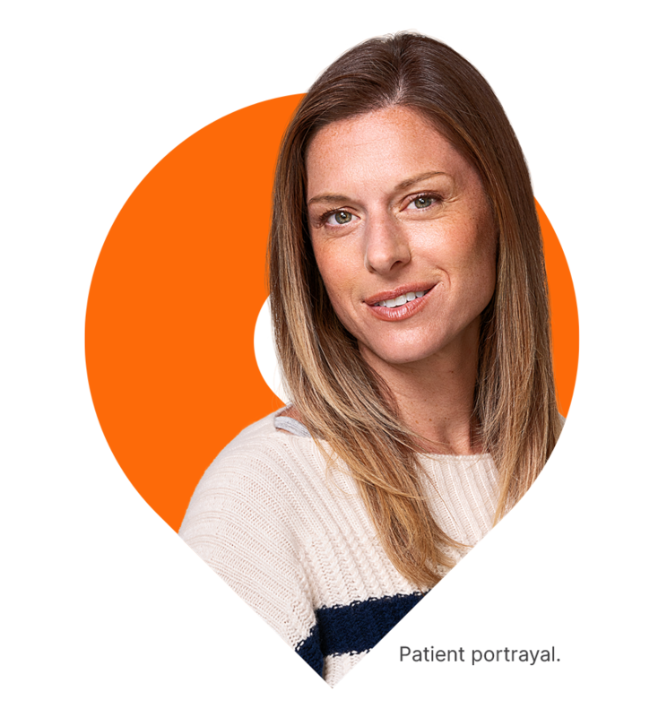 KISQALI patient portrayal Erin.