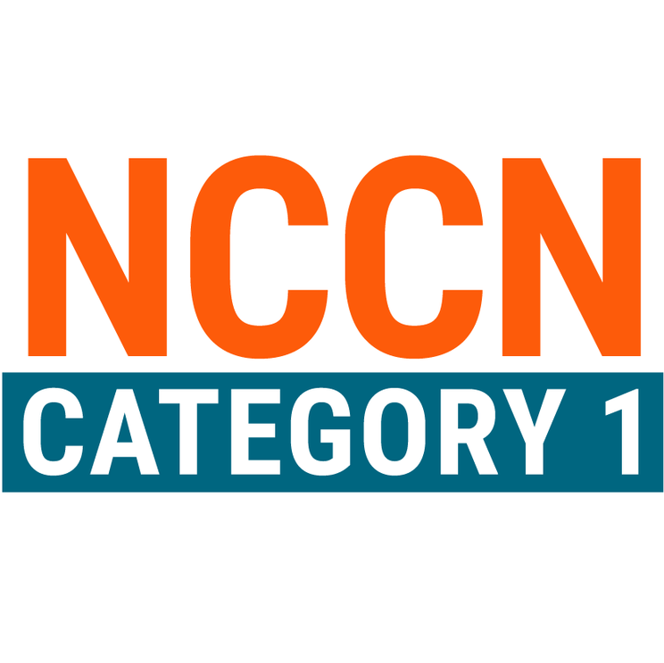 NCCN Category 1.